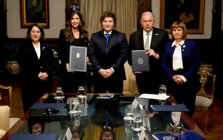 Argentina firma con EE.UU. carta de intención para eliminar visas