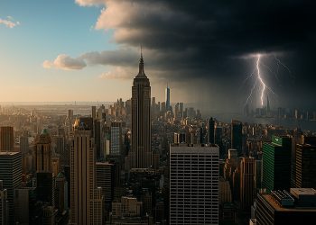 Calor extremo y tormentas eléctricas marcan el clima de hoy en Nueva York