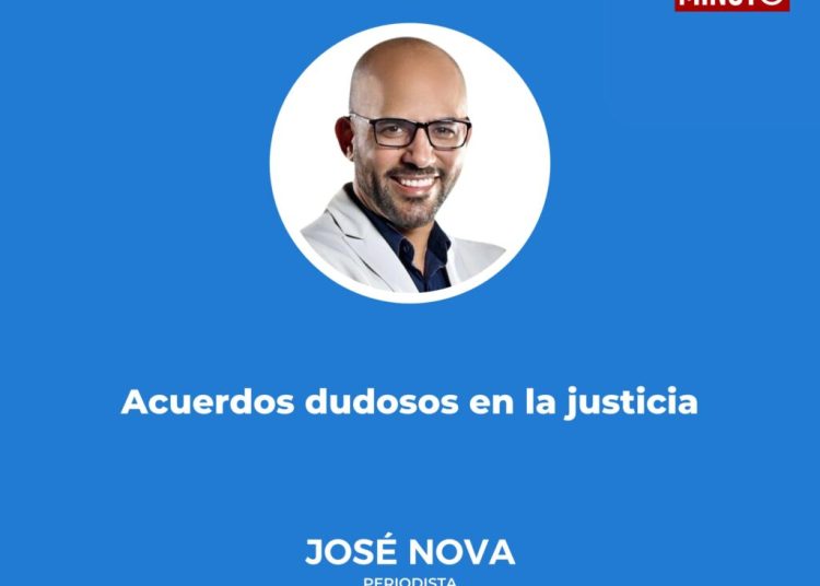 Acuerdos dudosos en la justicia