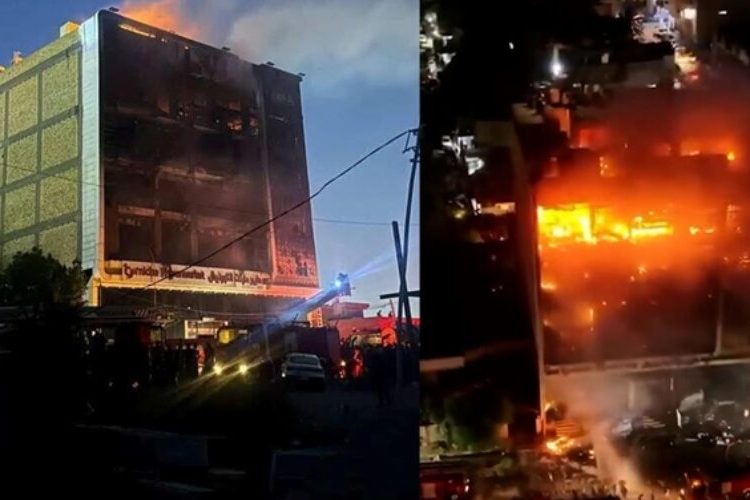 Incendio en un hipermercado en Irak deja más de 60 muertos