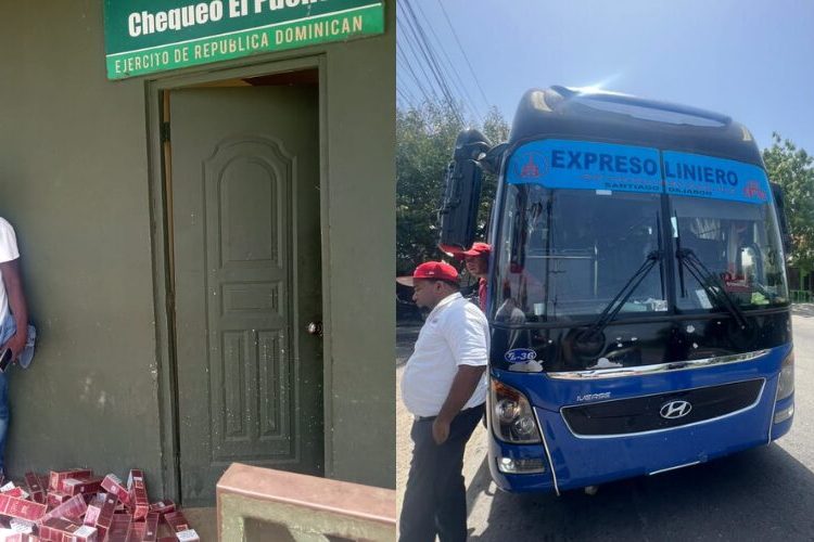 Detienen haitiano que llevaba contrabando de cigarrillos en maletero de autobús
