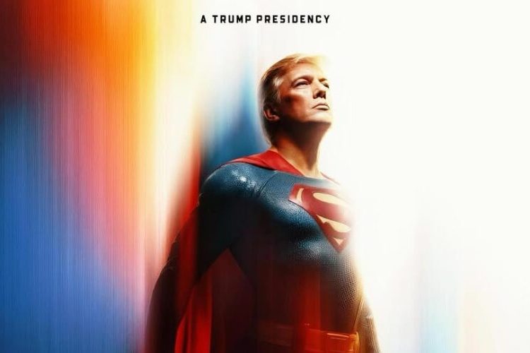 Símbolo de la esperanza: Casa Blanca publica imagen de Trump como «Superman»