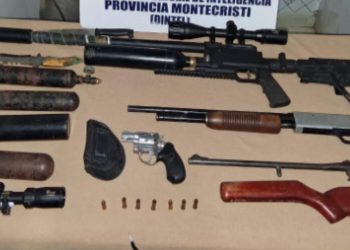 Incautan armas de fuego y drogas en 28 allanamientos realizados en varias provincias
