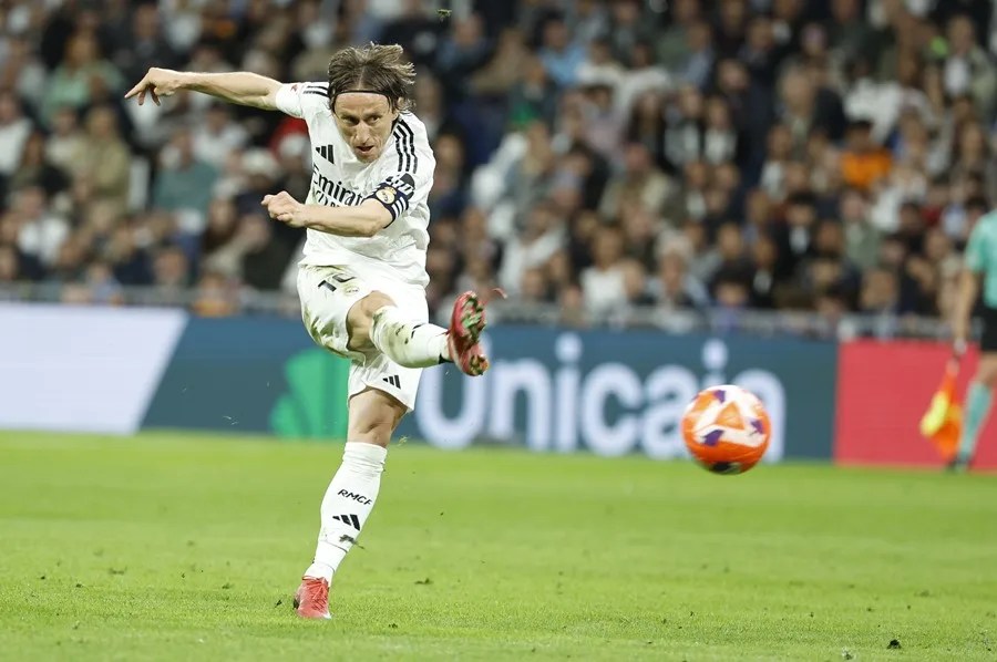 El centrocampista del Real Madrid Luka Modric.