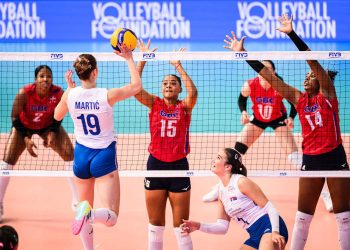 Serbia derrota 3-0 a República Dominicana en el Mundial de Voleibol Femenino U-19