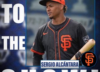 Sergio Alcántara regresa a las Grandes Ligas con los Gigantes de San Francisco