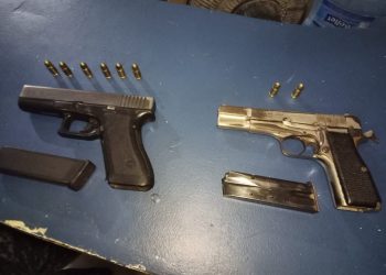 Autoridades policiales decomisan armas de fuego ilegales en operativos realizados en Dajabón