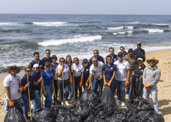 La Dirección General de Bellas Artes realiza jornada de limpieza en Playa las Tortugas