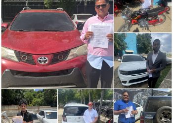 Policía recupera 10 vehículos reportados como robados en Santiago