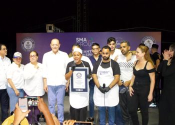 Santiago gana Récord Guinness con el mofongo más grande del mundo