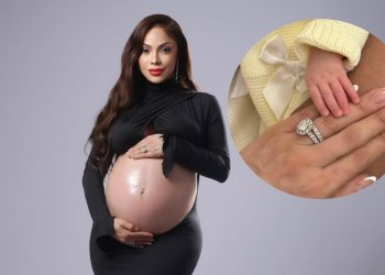 La Materialista se convierte en mamá, tras el nacimiento de su hija Emery