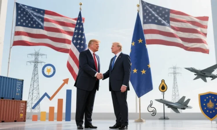 Estados Unidos y la Unión Europea alcanzan acuerdo comercial con aranceles del 15 % y compras energéticas