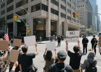 Manifestaciones en Nueva York rechazan políticas migratorias federales y acciones de ICE