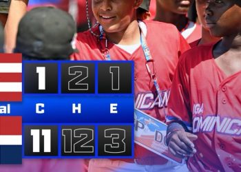 Dominicana arrolla 11‑1 a Puerto Rico en la Serie del Caribe Kids