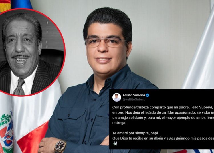 “Guía mis pasos desde el cielo”: Fellito Suberví despide a su padre