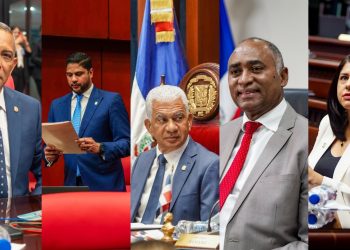 Senadores respaldan continuidad de Ricardo de los Santos como presidente del Senado