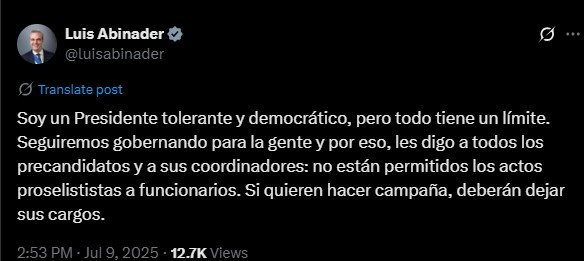 ¡Tío Abi poniendo orden! Abinader: “Si quieren hacer campaña, deberán dejar sus cargos” | 2 | ¡Tío Abi poniendo orden! Abinader: “Si quieren hacer campaña, deberán dejar sus cargos” - Noticias de hoy en República Dominicana | De Último Minuto