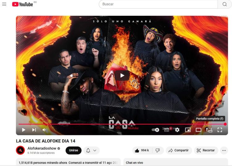 ¡Histórico! Más de 1.5 millones de dispositivos conectados en La Casa de Alofoke