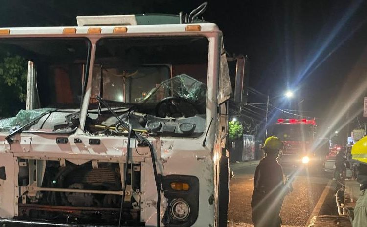 Seis menores en estado crítico tras accidente en La Ceiba