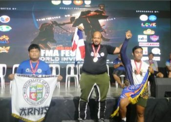 Dominicano gana plata en torneo internacional de artes marciales en Filipinas