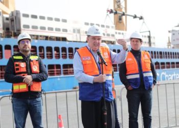 Llega a Perú desde EE.UU. el segundo lote de vagones para tren en Lima