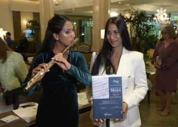 Nathalie Peña Comas y la Fundación Trébol presentan el libro “Obras para Flauta” de Luis Emilio Mena