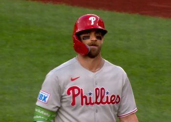 Bryce Harper conecta dos HR de 440+ pies y se convierte en el primero de los Filis en lograrlo en la era Statcast