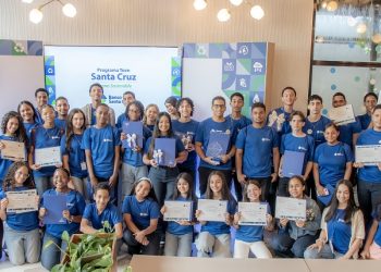 Banco Santa Cruz impulsa la sostenibilidad juvenil con su programa Verano Teen Santa Cruz 