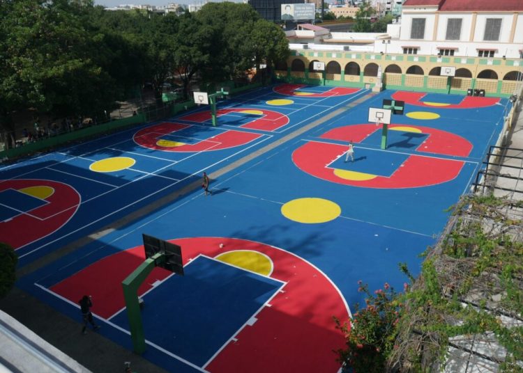 INEFI realiza operativo masivo de reparación de canchas escolares en todo el país