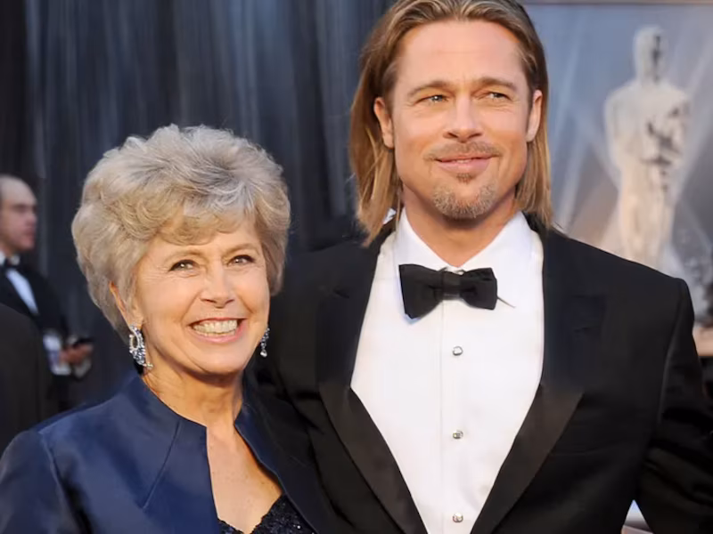 Jane Etta Pitt, madre de Brad Pitt, fallece a los 84 años