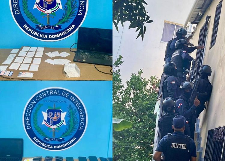 Incautan equipos y armas en operativos simultáneos en Santiago