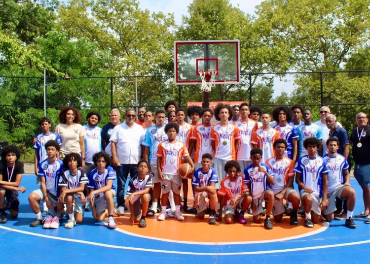 Boston gana cuatro medallas de Oro en baloncesto Juego Juan Pablo Duarte NY