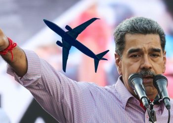 Levanta sospecha salida de avión estatal en Venezuela: ¿Será Maduro?