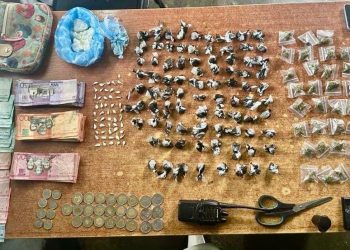 Desmantelan punto de venta de drogas en Sabana Iglesia y arrestan hombre con cocaína, marihuana y heroína