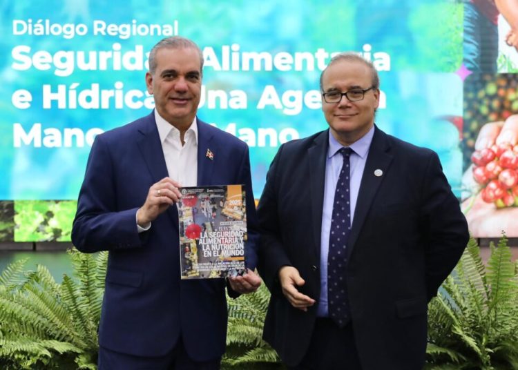 FAO afirma que RD reduce subalimentación del 8.7% en 2019 al 3.6% en 2025