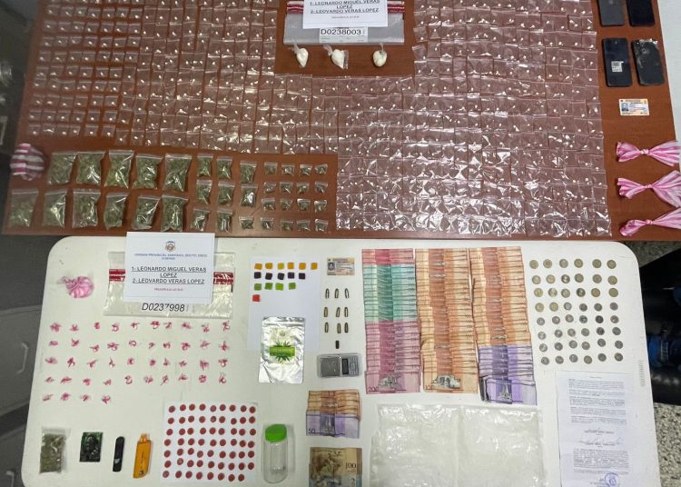 DNCD y Ministerio Público desmantelan puntos de microtráfico en Santiago y Sosúa