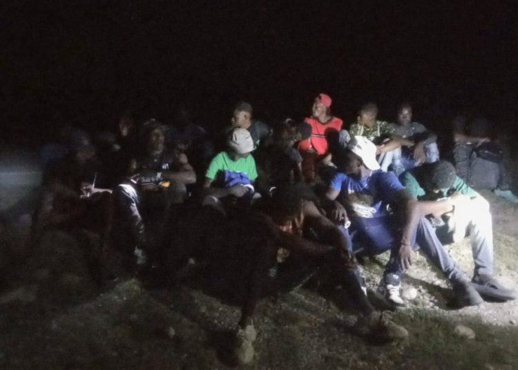 Detienen grupo de haitianos indocumentados ocultos en matorrales en Azua