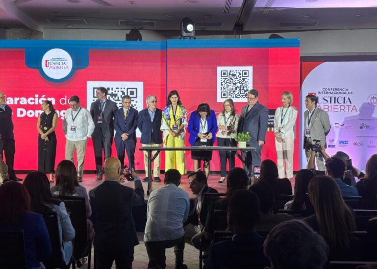 Conferencia de Justicia Abierta concluye con la Declaración de Santo Domingo