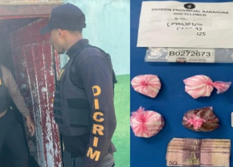Policía ocupa 600 gramos de drogas en operativo realizado en Barahona