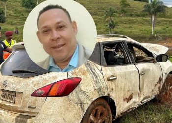 Confirman vehículo hallado en aguas de Presa de Hatillo en Cotuí fue se utilizó en acto de sicariato donde murió una persona y otro herido