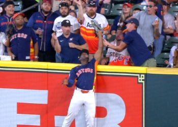Jesús Sánchez roba dos jonrones espectaculares, aunque Astros son blanqueados por Orioles