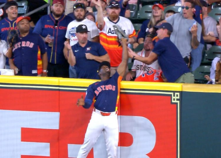 Jesús Sánchez roba dos jonrones espectaculares, aunque Astros son blanqueados por Orioles
