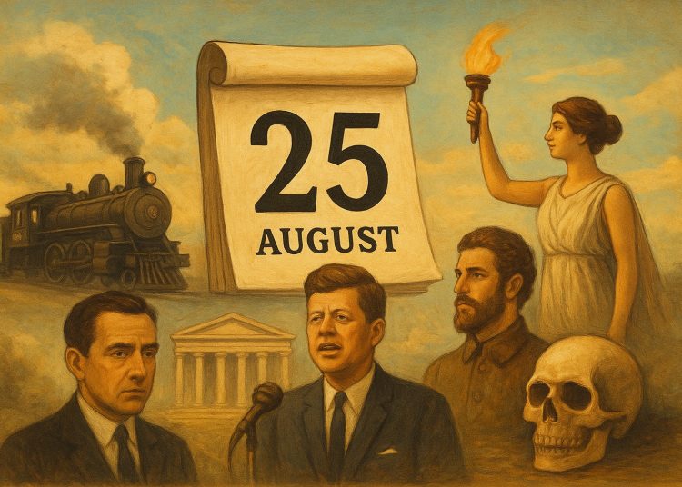 Efemérides del 25 de agosto