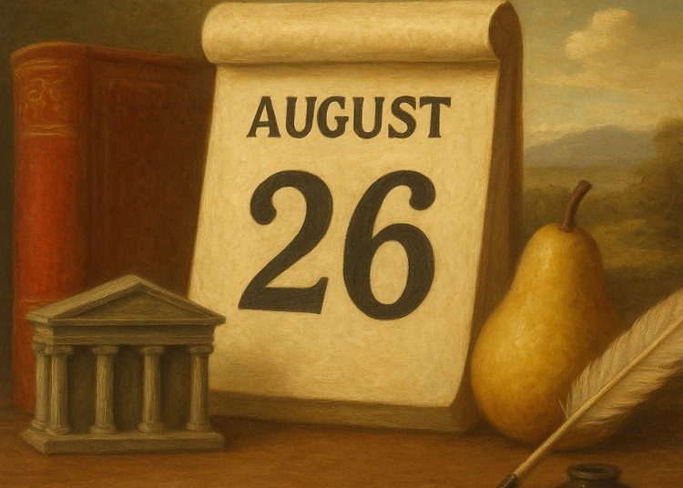 Efemérides del 26 de agosto