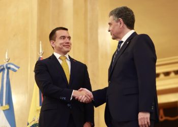 Presidente de Ecuador arranca su visita a Japón con un encuentro con la mayor patronal