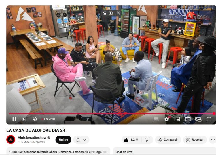 ¡Se cae el internet! La Casa de Alofoke conecta 1.5 millones de dispositivos en su día 24 de transmisión