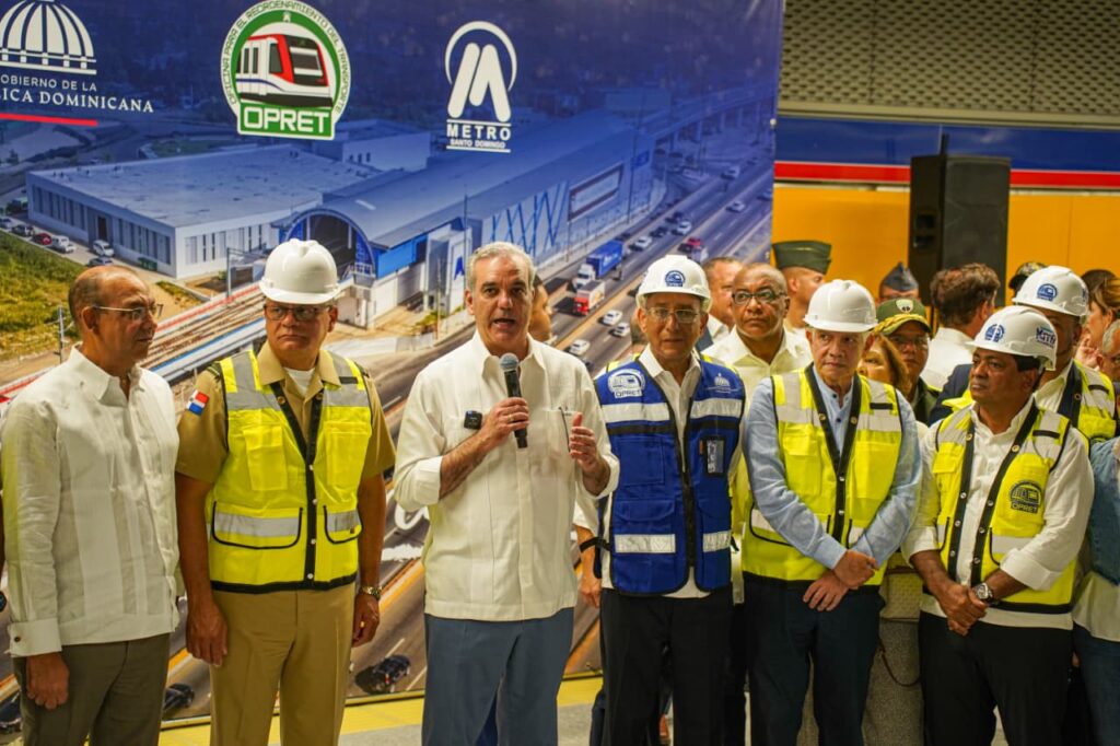 Abinader califica como un éxito prueba del Metro en Los Alcarrizos; reitera apertura en febrero de 2026 - Noticias de hoy en República Dominicana | De Último Minuto