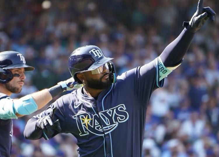 Junior Caminero conecta su jonrón 43 y lidera la remontada de los Rays en Chicago