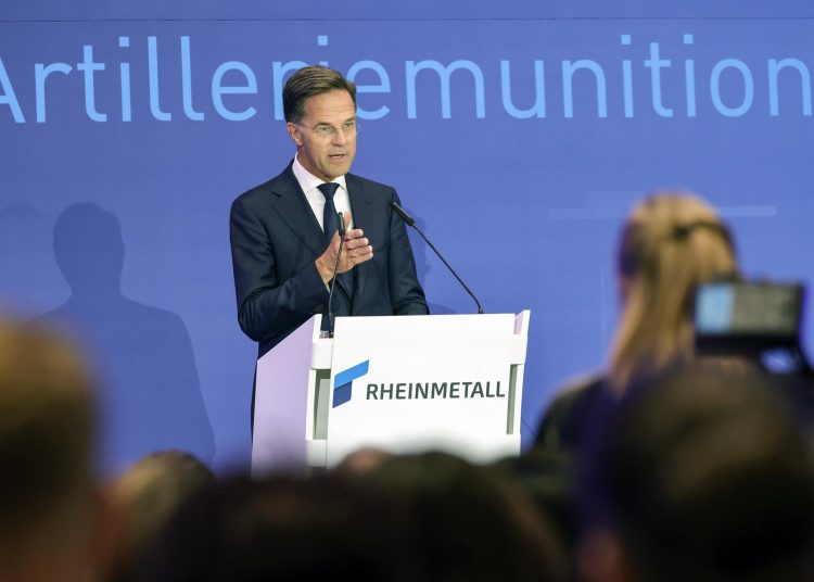 Rutte: un misil ruso sólo tarda cinco minutos más en llegar a Madrid que al flanco este