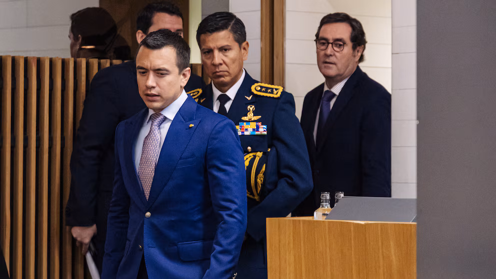 Corte Constitucional de Ecuador suspende decreto de Noboa para convocar a Constituyente